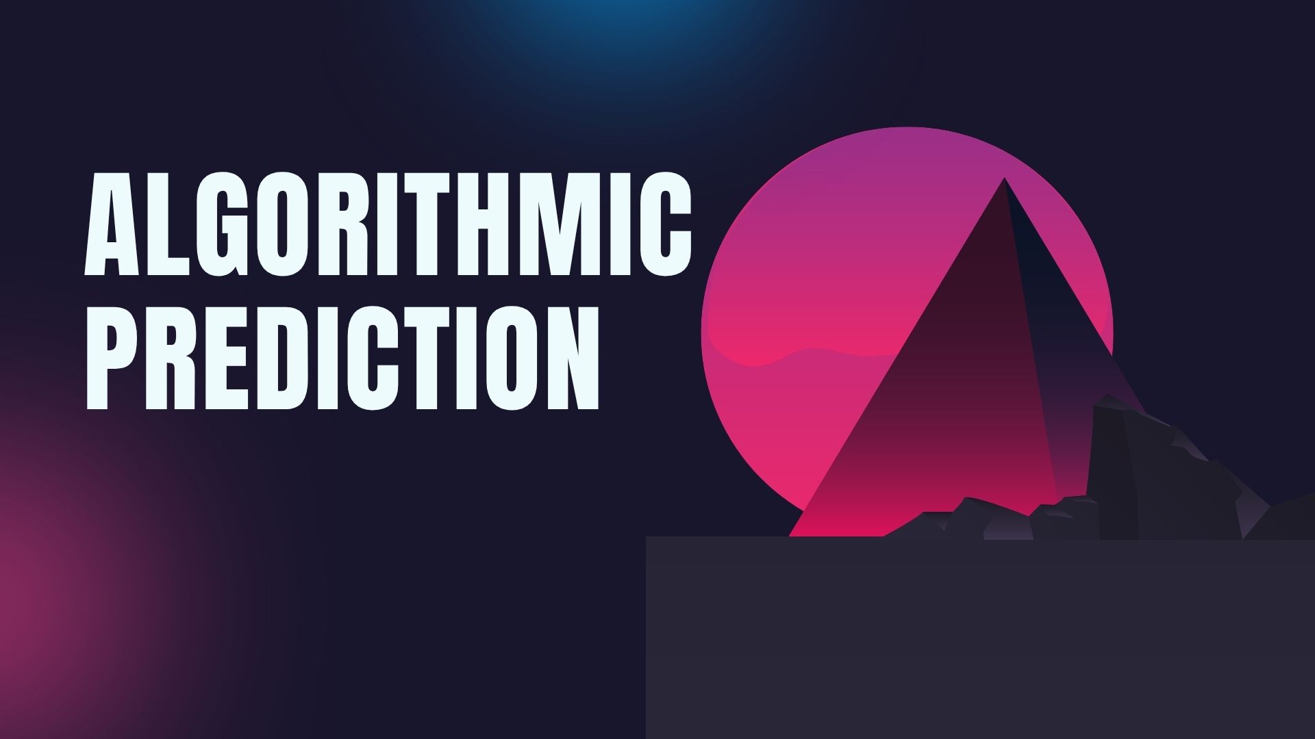 Algorithmic Prediction